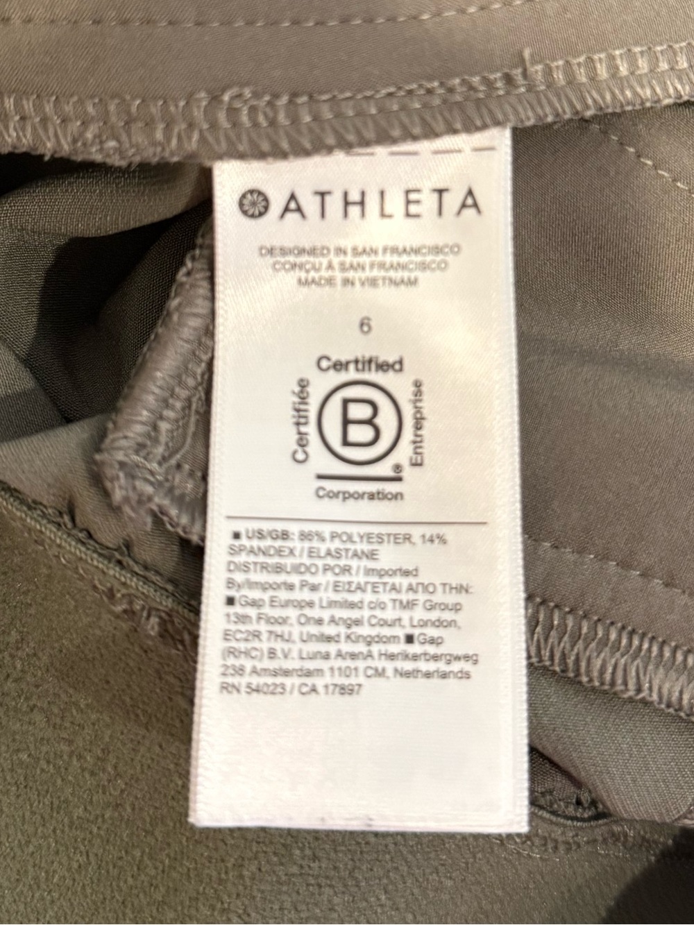 ATHLETA Endless High Rise Cargo Pants Size 6 - Picture 10 of 10